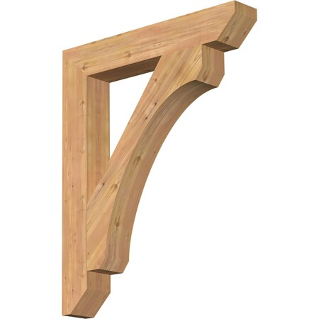 Ekena Millwork Legacy Slat Smooth Bracket, Western Red Cedar, 5 1/2"W x 36"D x 44"H BKT06X36X44LEC06SWR
